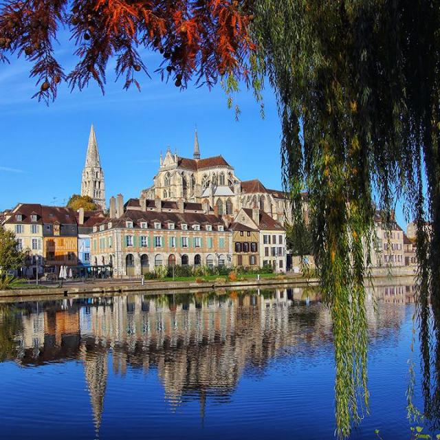 Auxerre - vue de l'eau